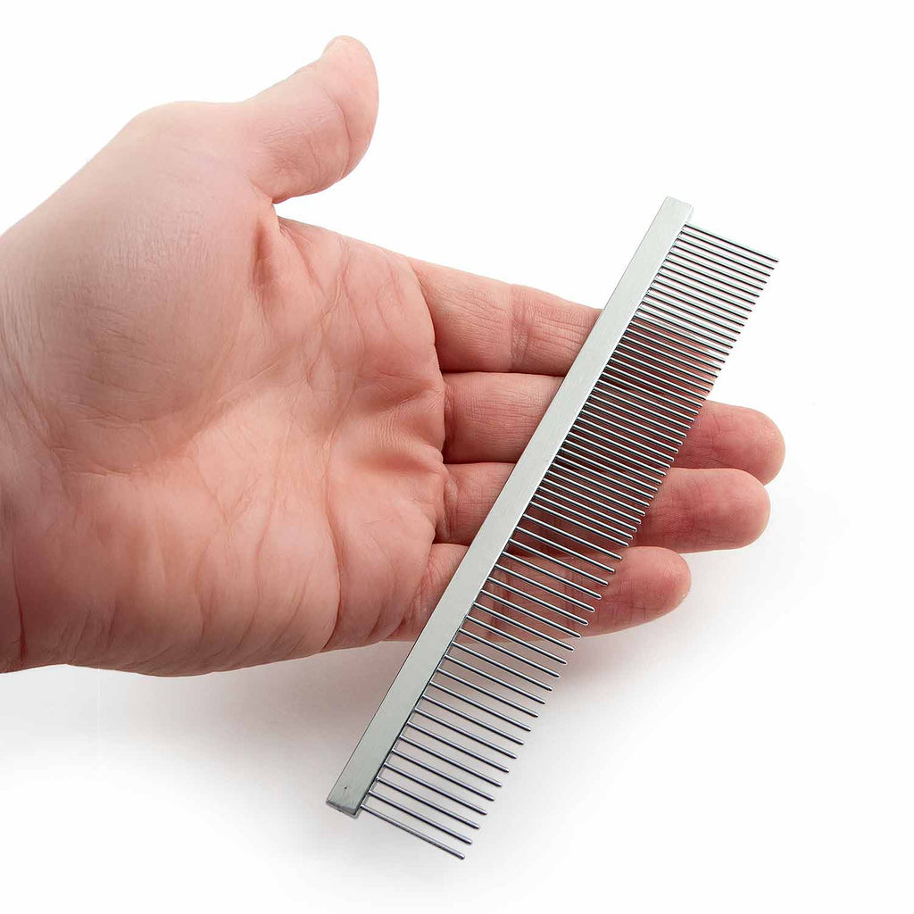 Jeffers Flat Back Pet Grooming Combs