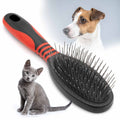 Jeffers Pin Brush for Pet Grooming, Medium
