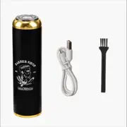 LARGNER Mini Electric Shaver - Rechargeable Travel Size