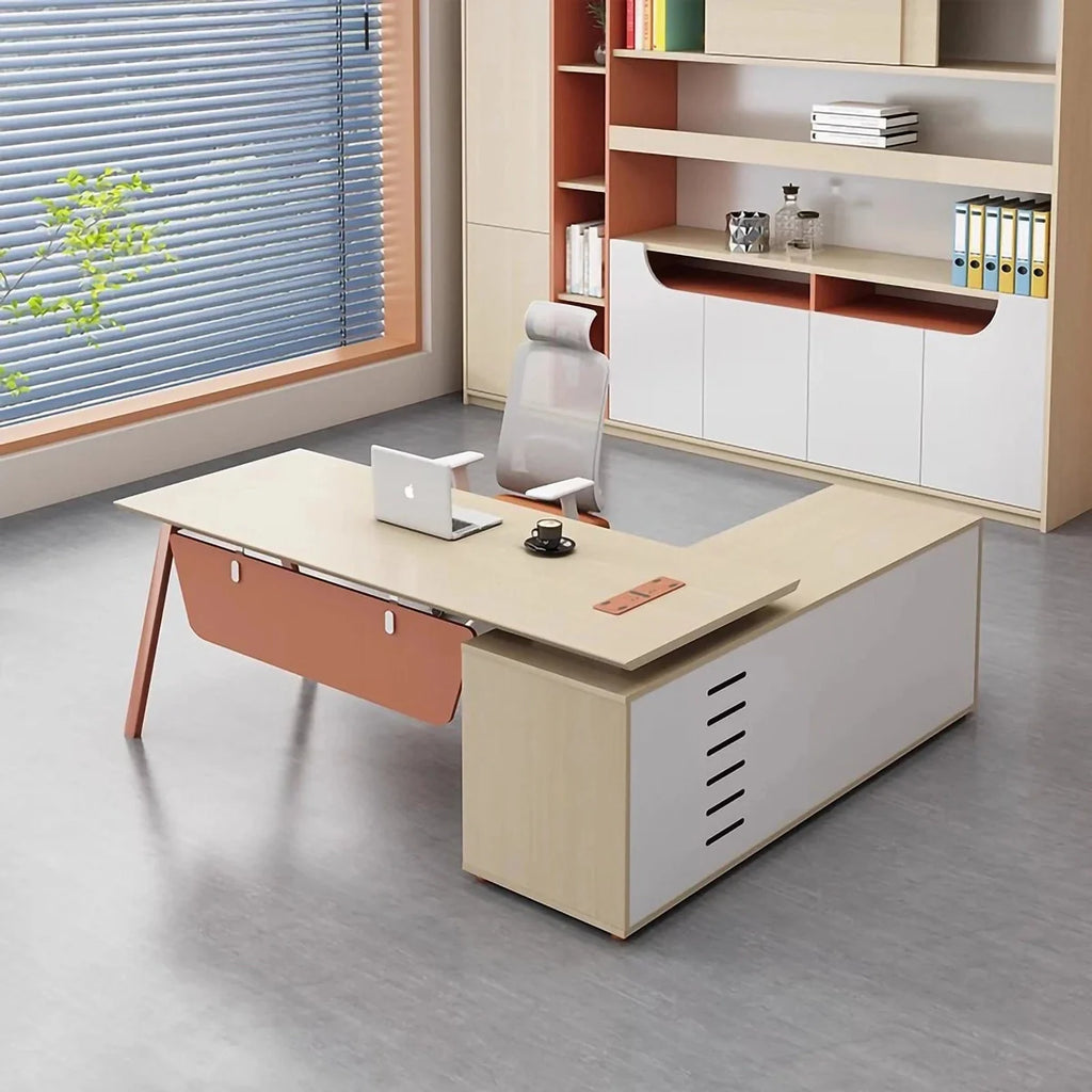 Shaw · Modern L-Shaped Desk