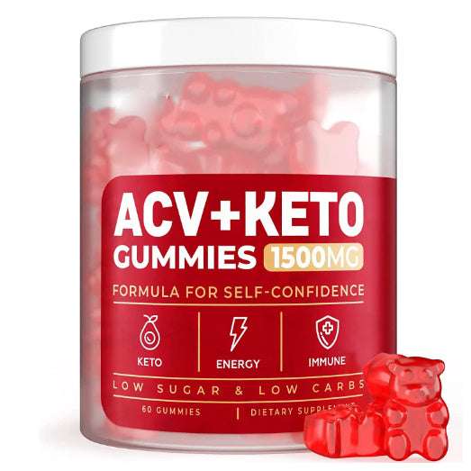 Ketogenic Soft Candy Gummies – Apple & Vitamin Wellness Supplement 60 Tablets