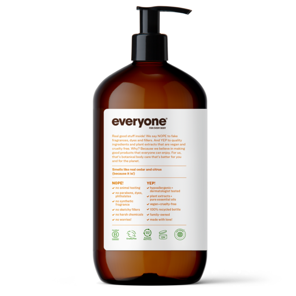 Everyone Soap 3 in 1 Cedar + Citrus
