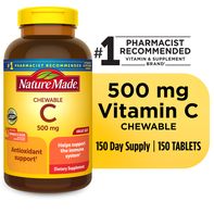 Nature Made Chewable Vitamin C 500 mg Tablets️