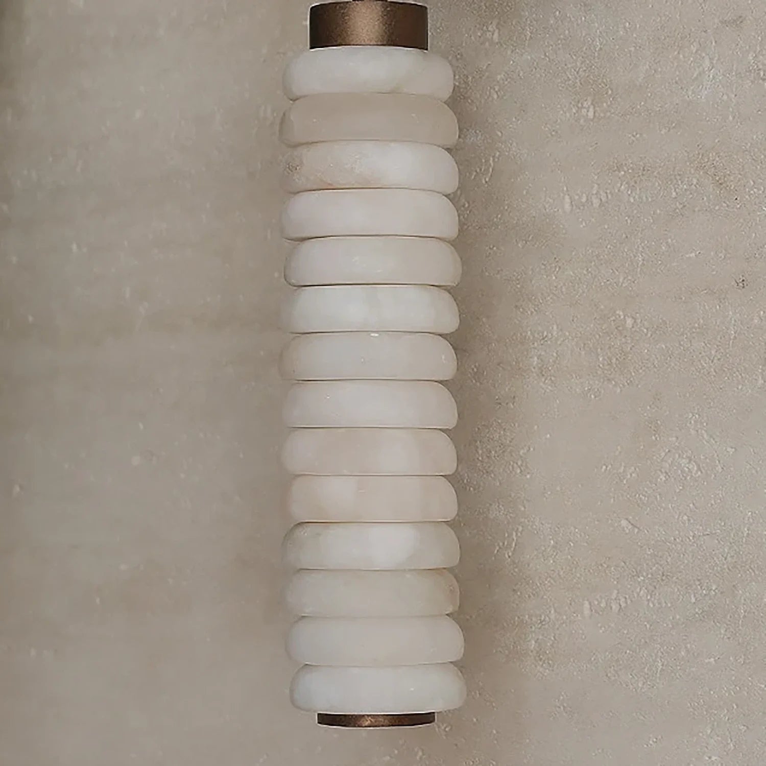 Spiral Alabaster Wall Lamp