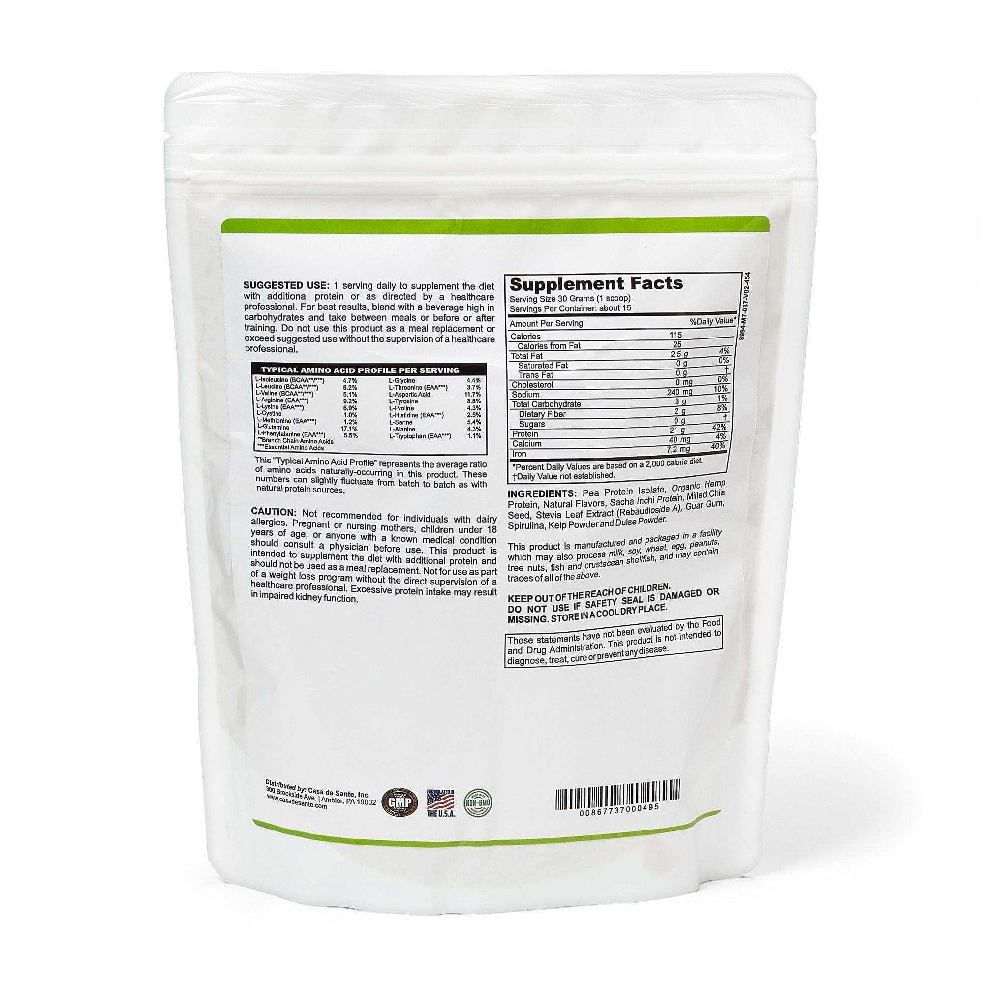 GLP-1 Companion Vegan Protein (Vanilla) Low FODMAP, Plant-Based & Gut-Tolerant
