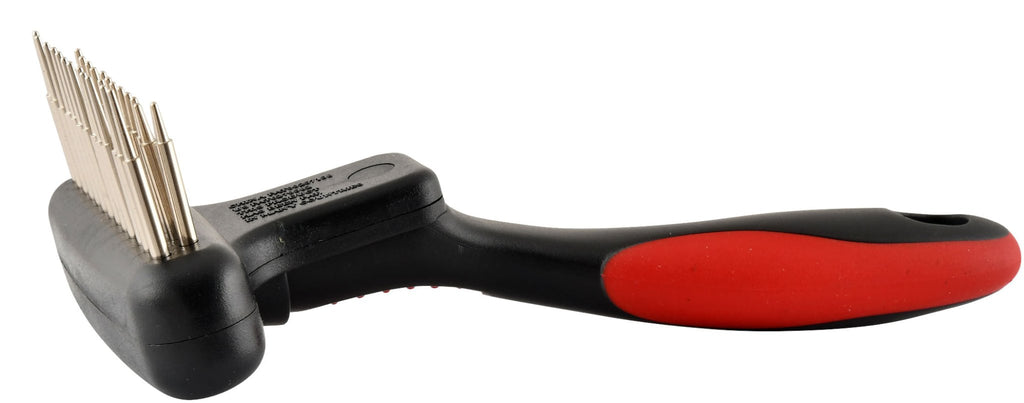 Jeffers Magic Spring Undercoat Rake for Pet Grooming