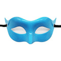 Masquerade Half Face Mask – Elegant Black & White Retro Design