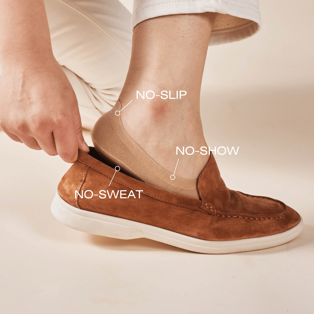 Unisex Cotton No Show Socks 3-Pack | Multi-Color