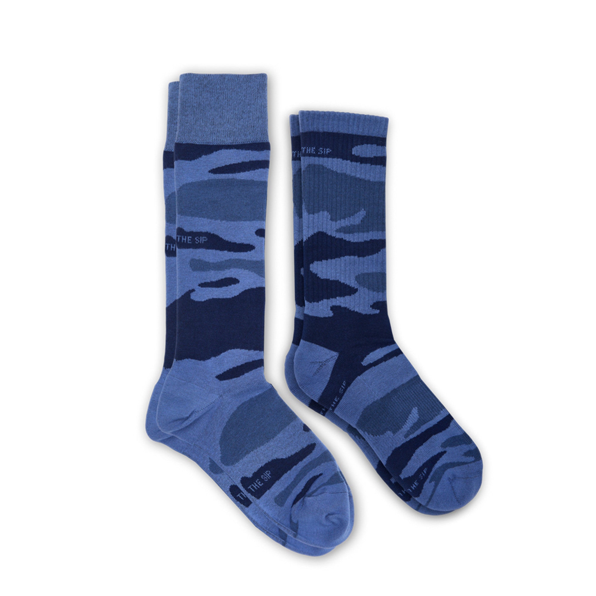 Navy Camo Socks 2-Pack