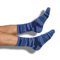Navy Sip Camo Casual Crew Socks