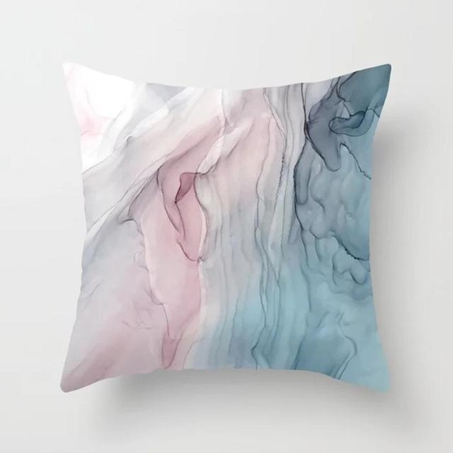 New Modern Abstract Pillow Case Square Decorative Pillows Colorful Throw Pillow Cases For Bedroom Sofa Living Room 45x45CM