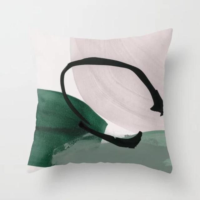 New Modern Abstract Pillow Case Square Decorative Pillows Colorful Throw Pillow Cases For Bedroom Sofa Living Room 45x45CM
