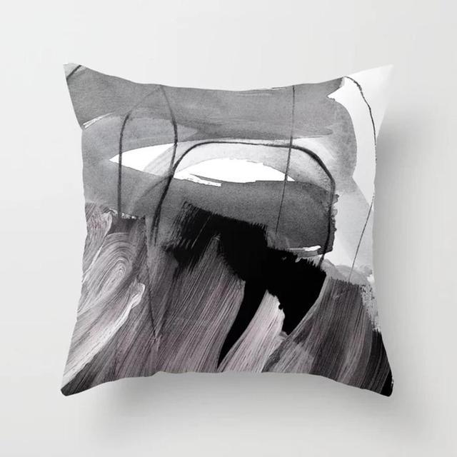 New Modern Abstract Pillow Case Square Decorative Pillows Colorful Throw Pillow Cases For Bedroom Sofa Living Room 45x45CM