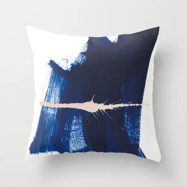 New Modern Abstract Pillow Case Square Decorative Pillows Colorful Throw Pillow Cases For Bedroom Sofa Living Room 45x45CM