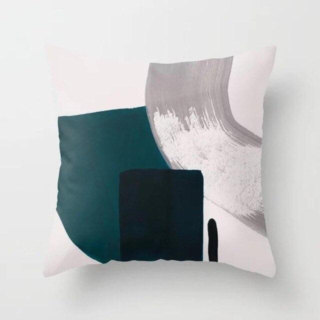 New Modern Abstract Pillow Case Square Decorative Pillows Colorful Throw Pillow Cases For Bedroom Sofa Living Room 45x45CM