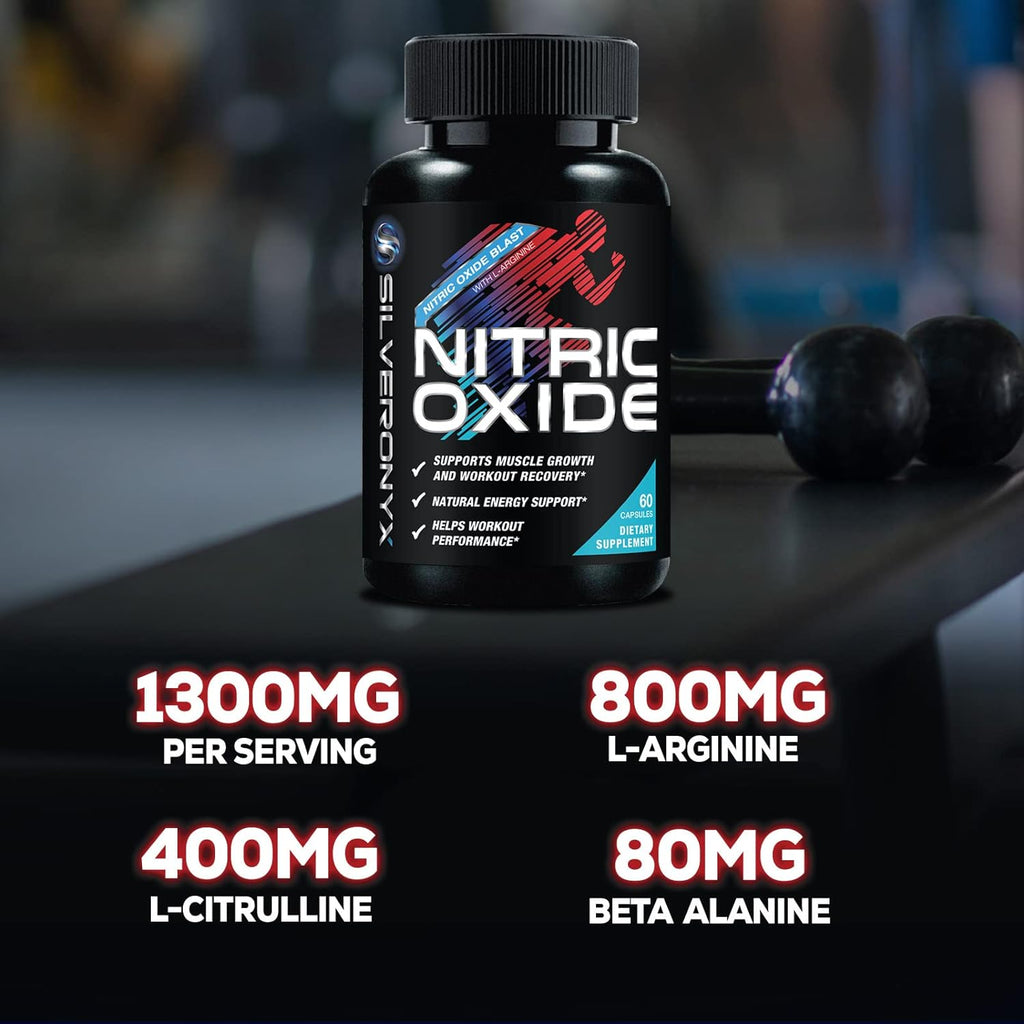 Nitric Oxide Supplement for Men – Energy & Blood Flow Boost