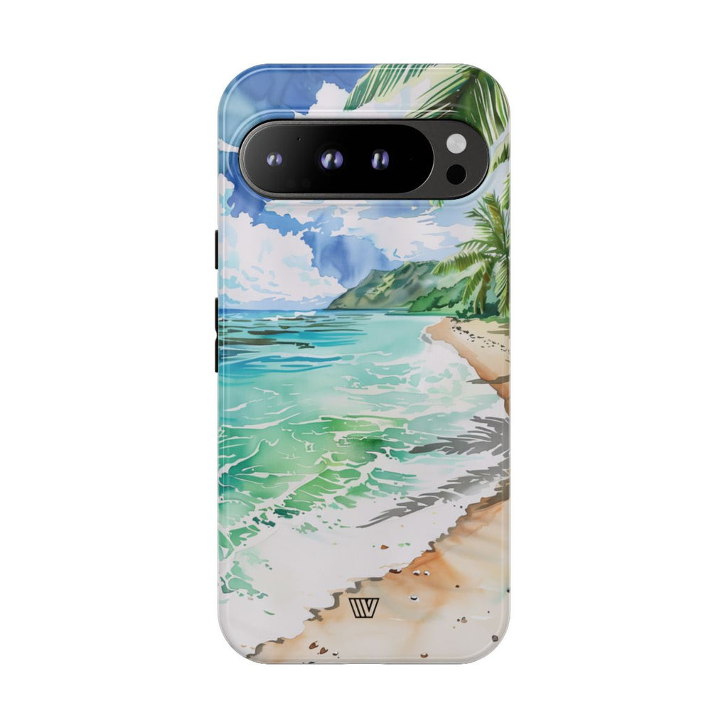 WATERCOLOR BEACH | Tough Phone Case