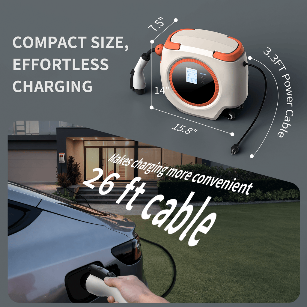 Portable EV Charger | 3.5KW AC | APP Control Wallbox