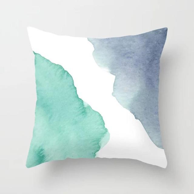 New Modern Abstract Pillow Case Square Decorative Pillows Colorful Throw Pillow Cases For Bedroom Sofa Living Room 45x45CM