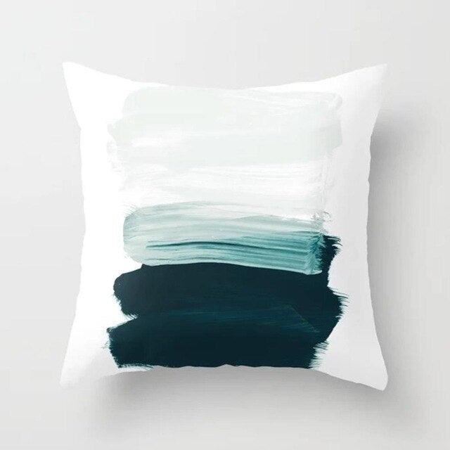 New Modern Abstract Pillow Case Square Decorative Pillows Colorful Throw Pillow Cases For Bedroom Sofa Living Room 45x45CM