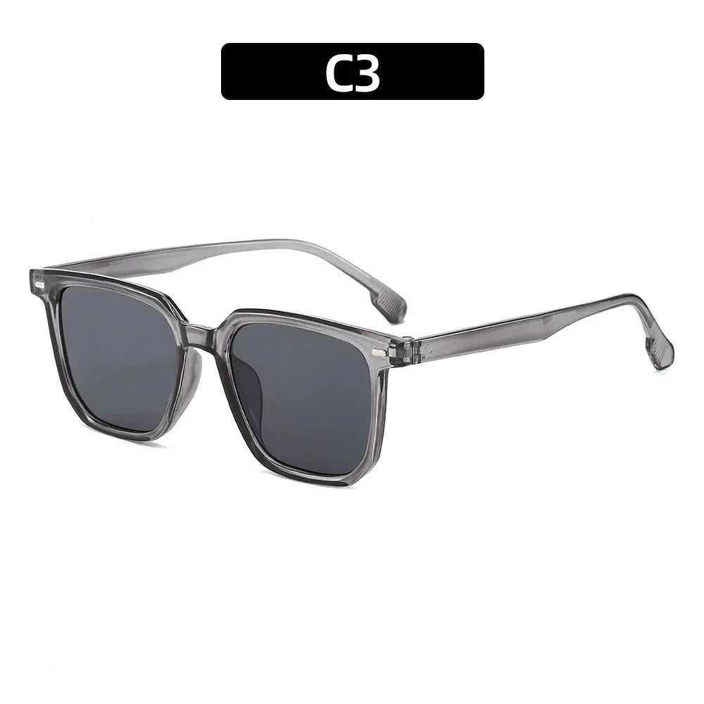 Retro Square Sunglasses – UV protection Classic Eyewear