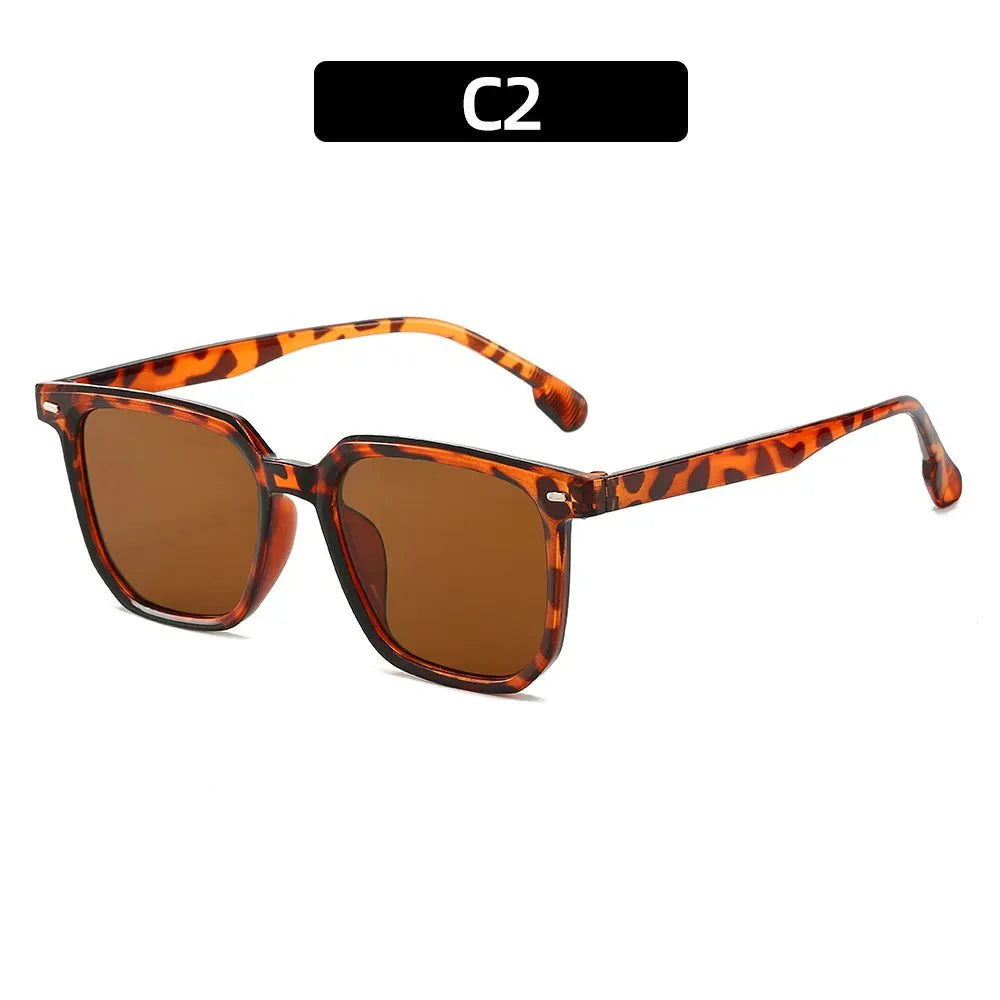 Retro Square Sunglasses – UV protection Classic Eyewear