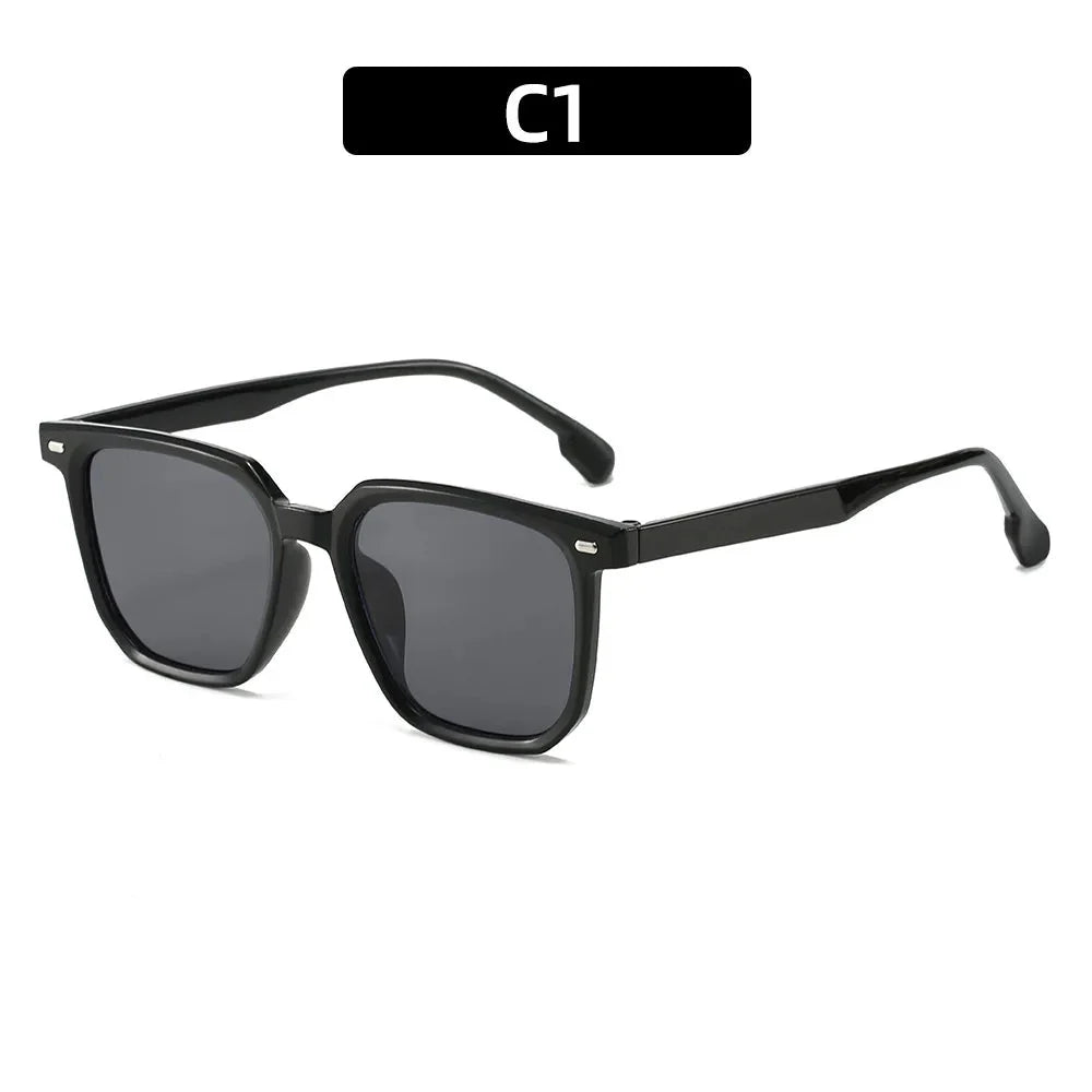 Retro Square Sunglasses – UV protection Classic Eyewear