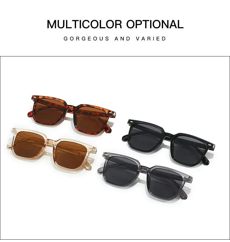 Retro Square Sunglasses – UV protection Classic Eyewear