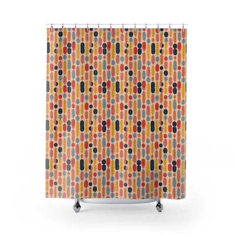 Rad Retro Style Shower Curtains - Vintage Vibes for Bathrooms - DipaliZ