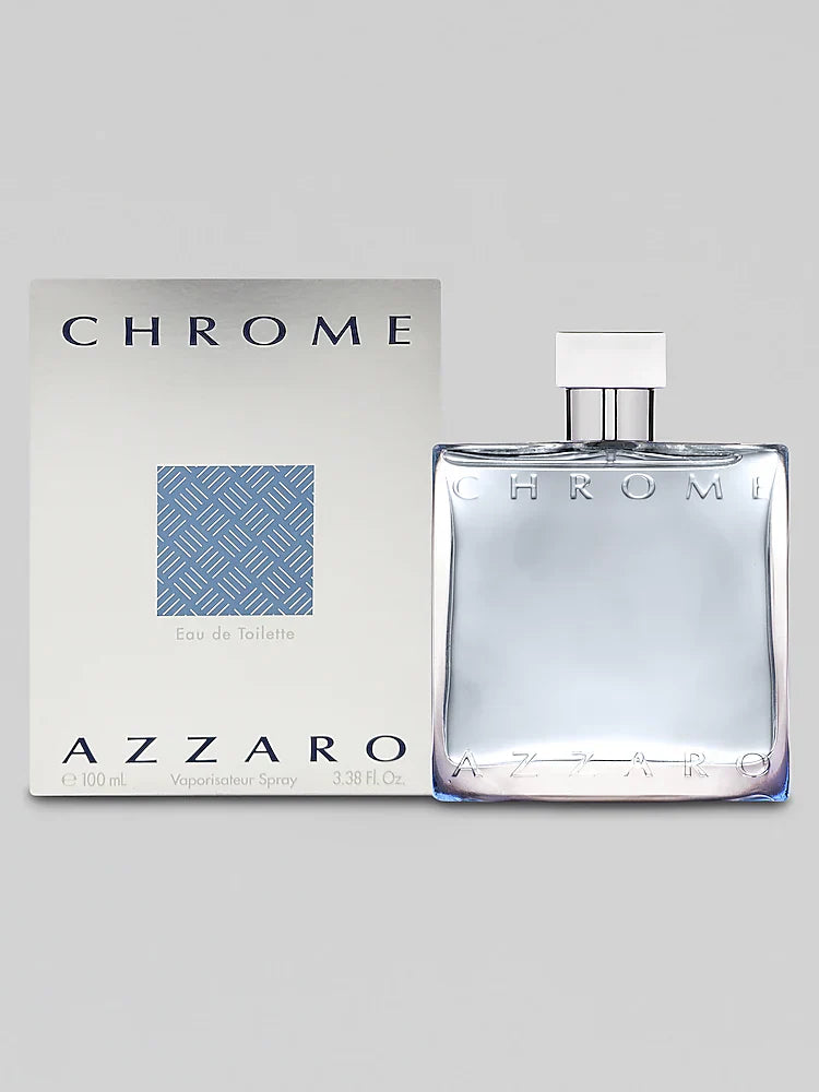 Azzaro Chrome Eau de Toilette 100ml – Fresh Clean Men's Fragrance