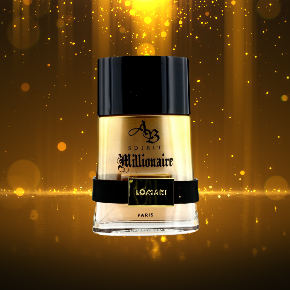 Lomani Spirit Millionaire Eau de Toilette for Men 100ml | Long-Lasting Fresh Scent