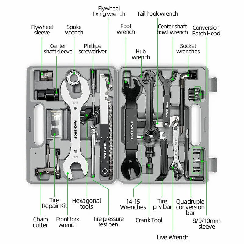44-in-1 Bike Multi-Tool Kit
