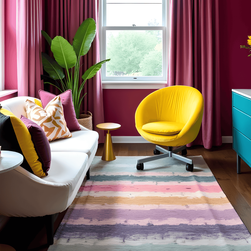 Bright Yellow Velvet Slipcover – Compatible with IKEA Skruvsta Chair