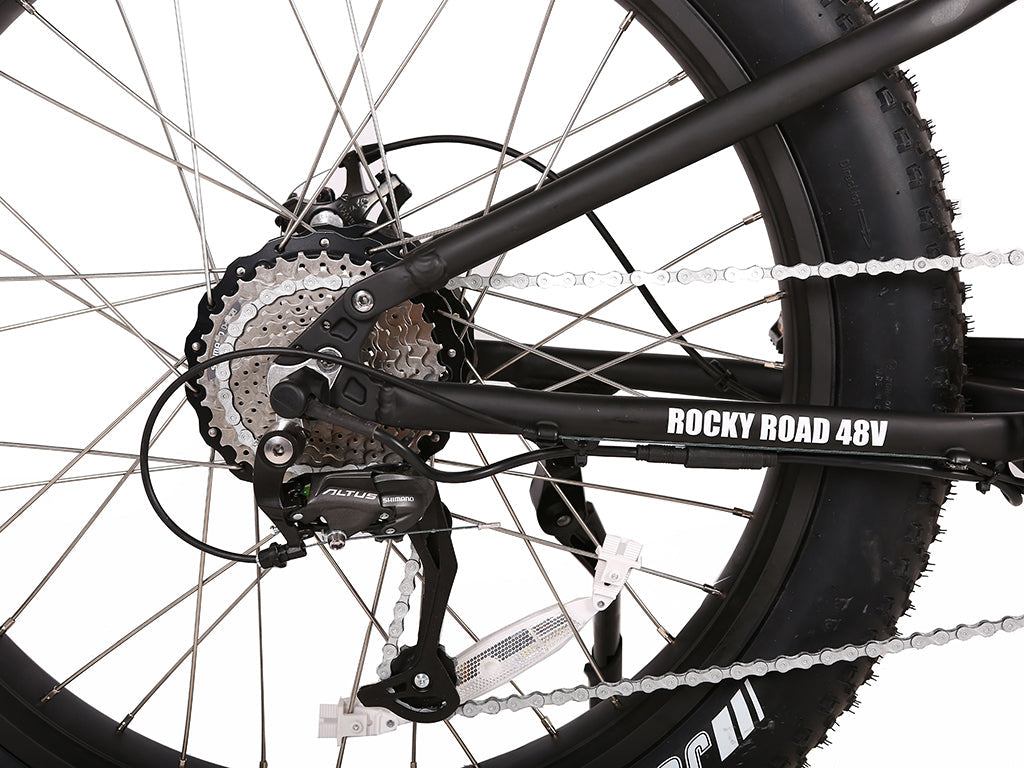 X-Treme Rocky Road 48 Volt 17 Amp Fat Tire Electric Mountain Bicycle