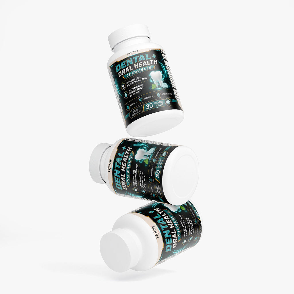 Dental Oral Health Chewables, 30 Chewable Tablets Oral Health Hygiene