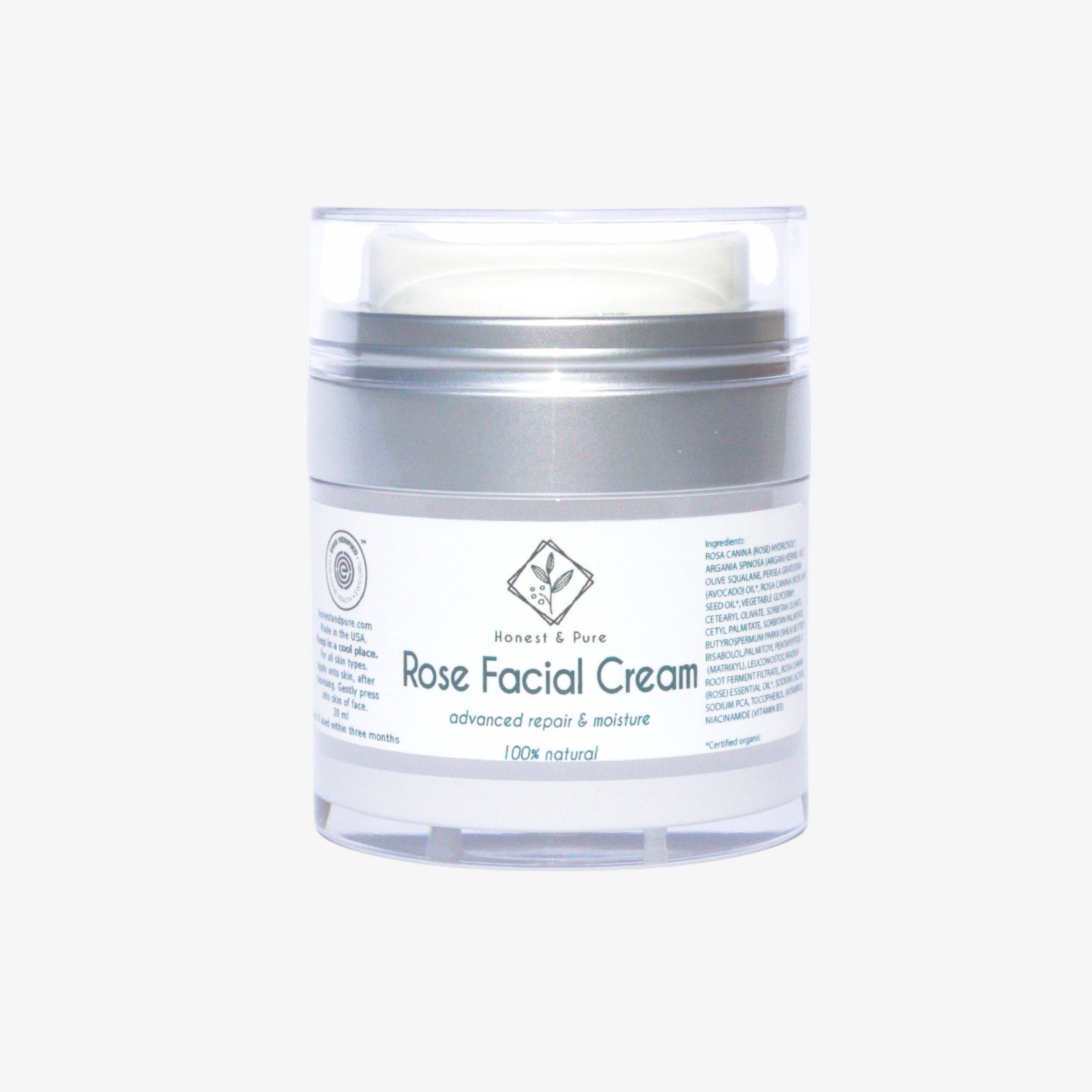 Rose Face Anti-Aging Cream and Moisturizer
