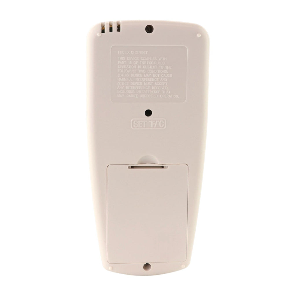 Anderic RR7096T Thermostatic Ceiling Fan Remote Control with Fan Timer Key | 303 MHz | CHQ7096T, CHQ8BT7096T