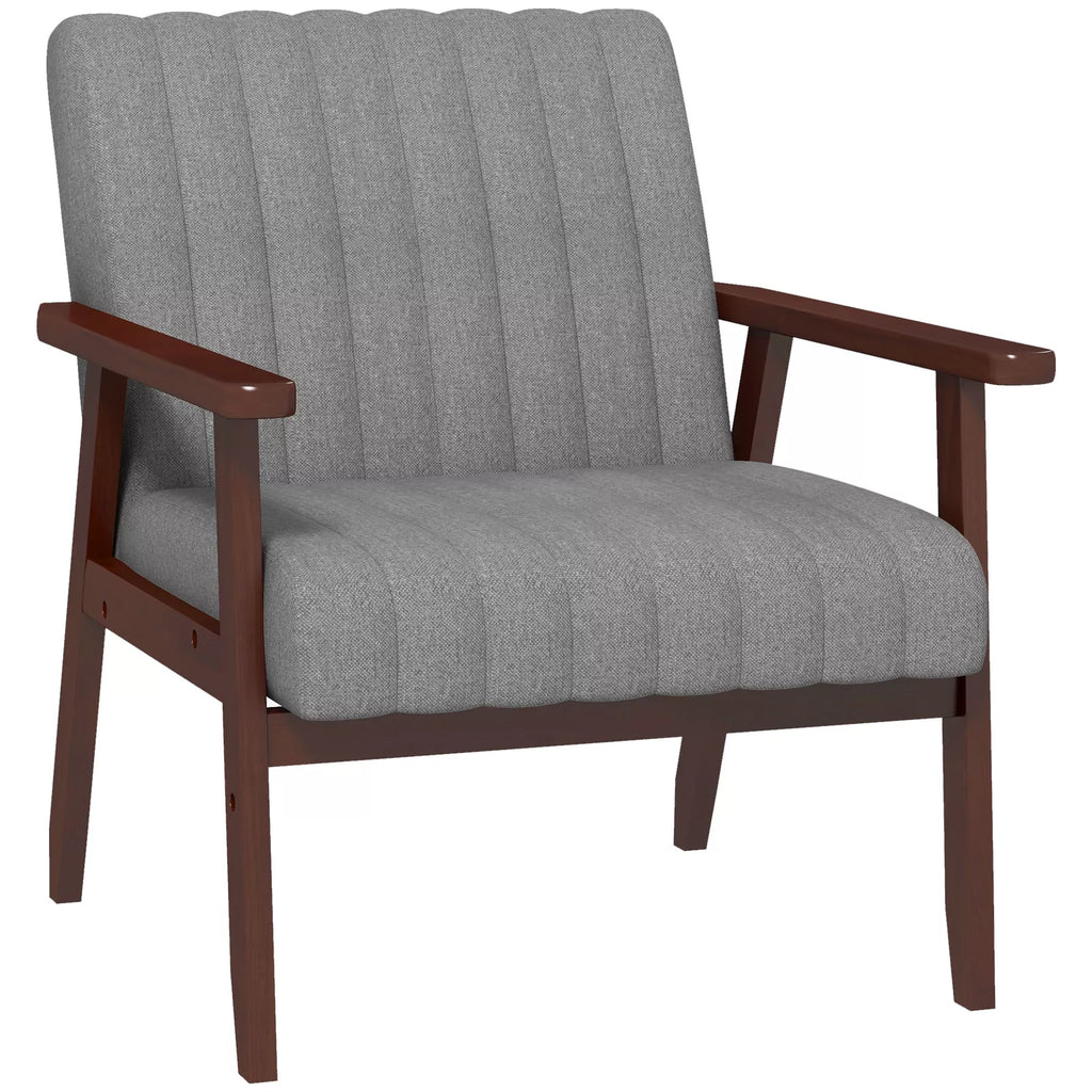 Lana Grey Accent Armchair