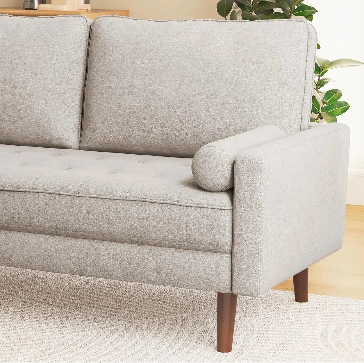 Fabric Loveseat Couch