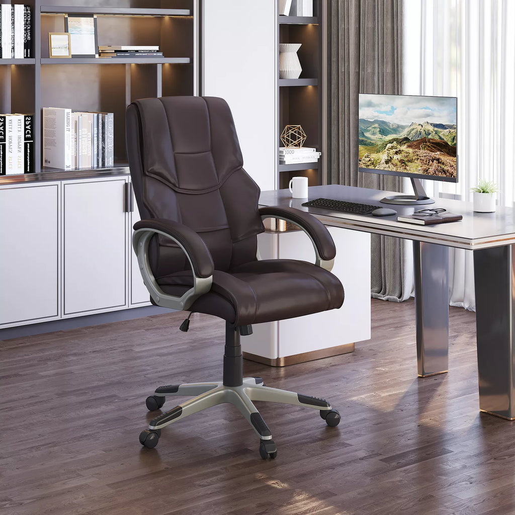 Bruce Leather Home Office Desk Chair