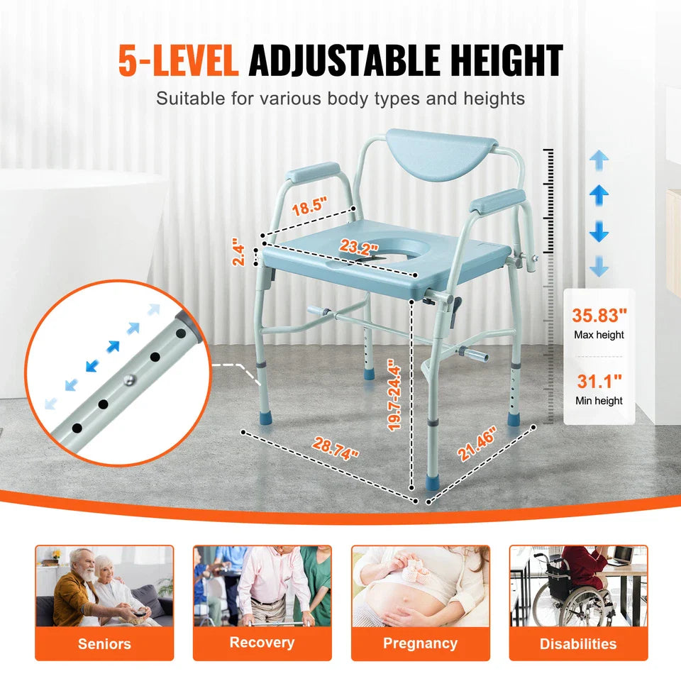 Murray Toilet Commode Chair