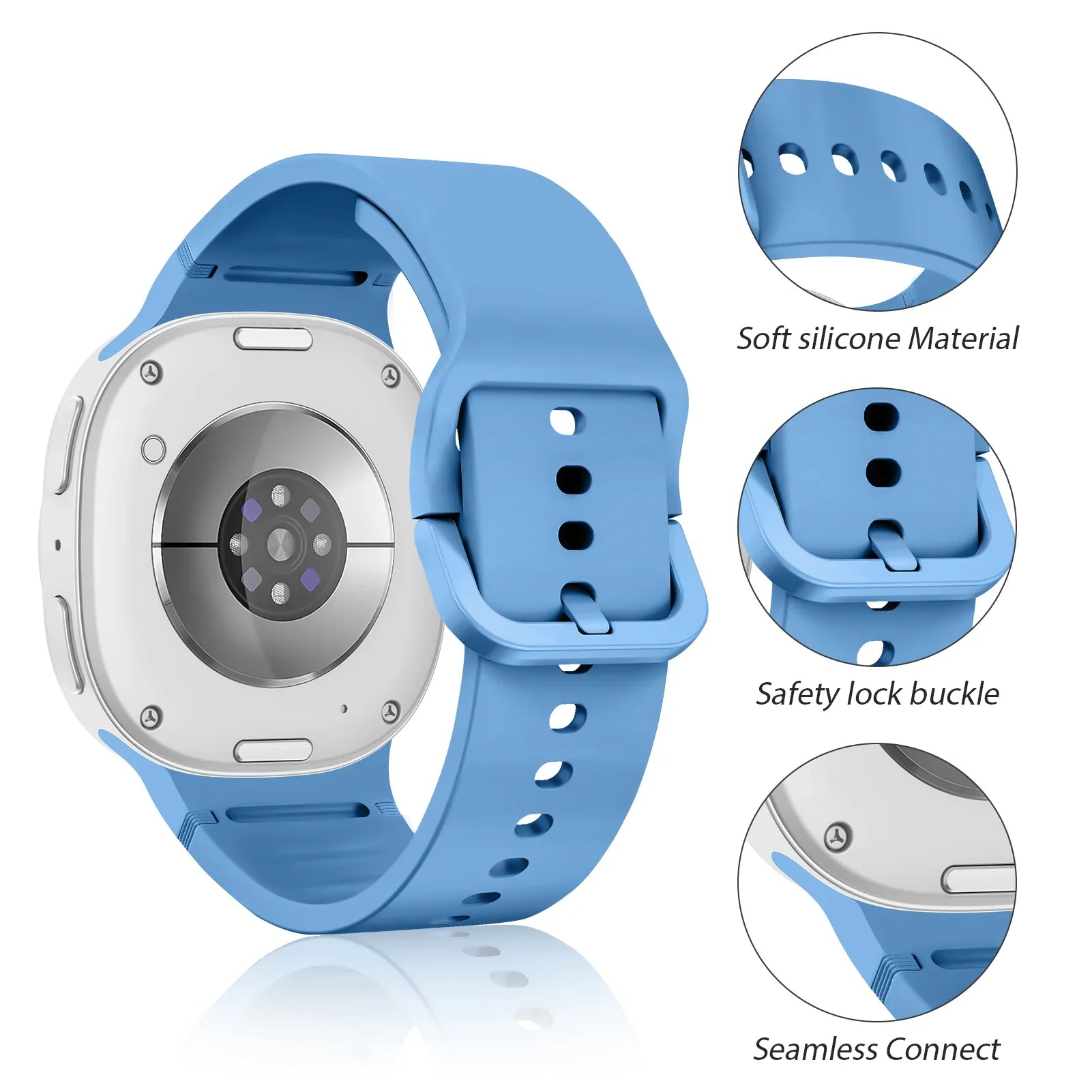 Samsung Galaxy 8 And Galaxy 8 Classic Silicone Band - Soft