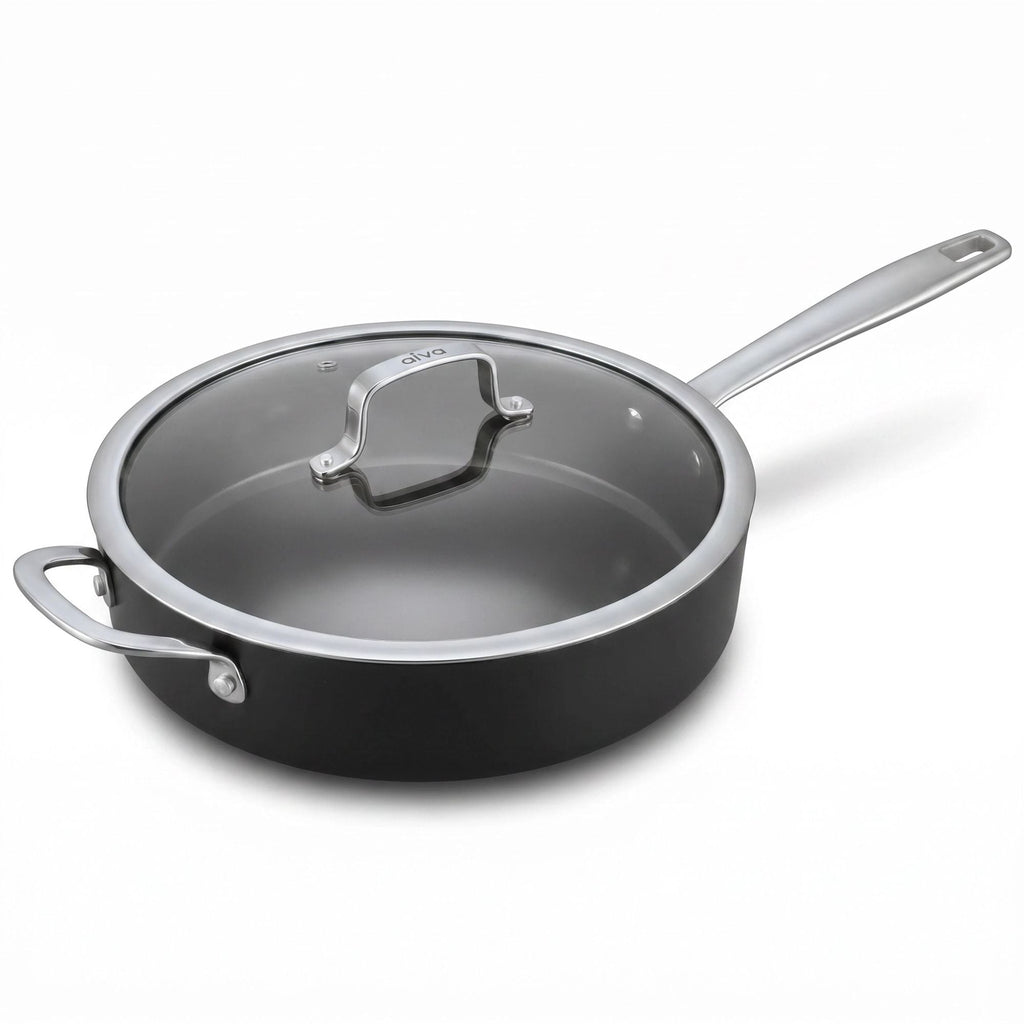 Ceramic Nonstick Sauté Pan, 4-Qt