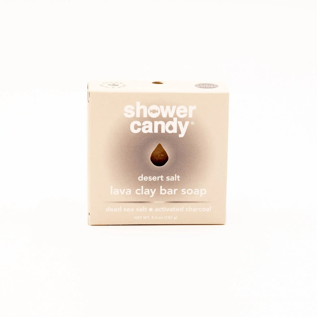Desert Salt Body Wash Bar – Detox with Lava Clay & Minerals