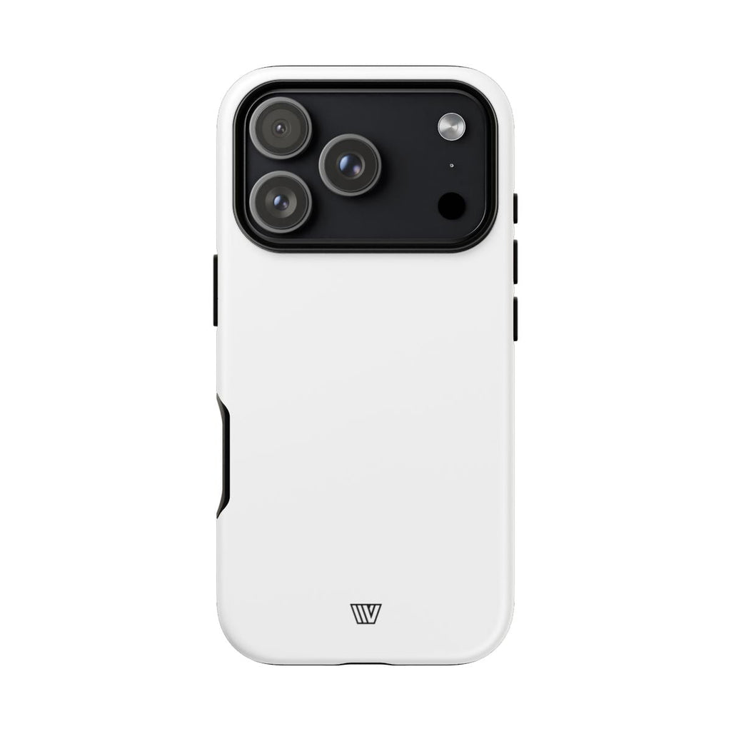 ALL WHITE | Tough Phone Case