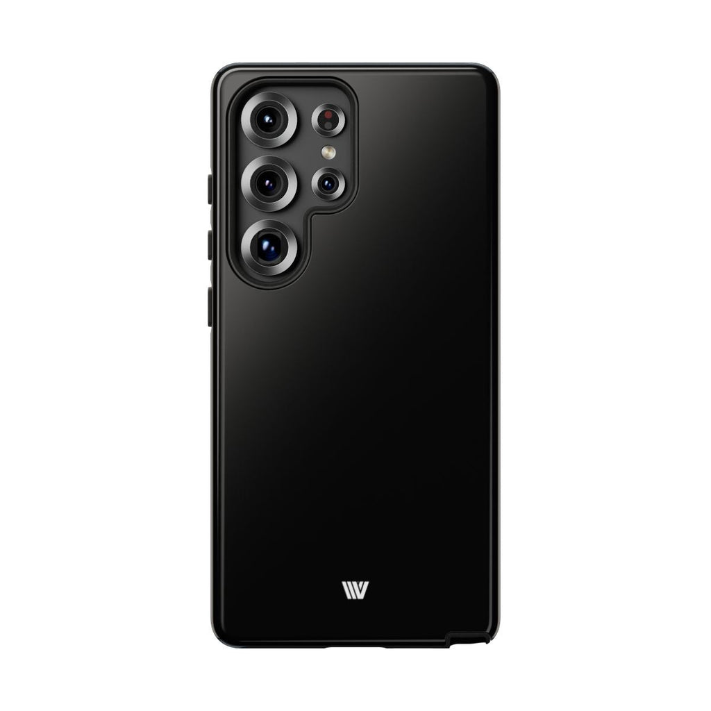 JET BLACK | Tough Phone Case