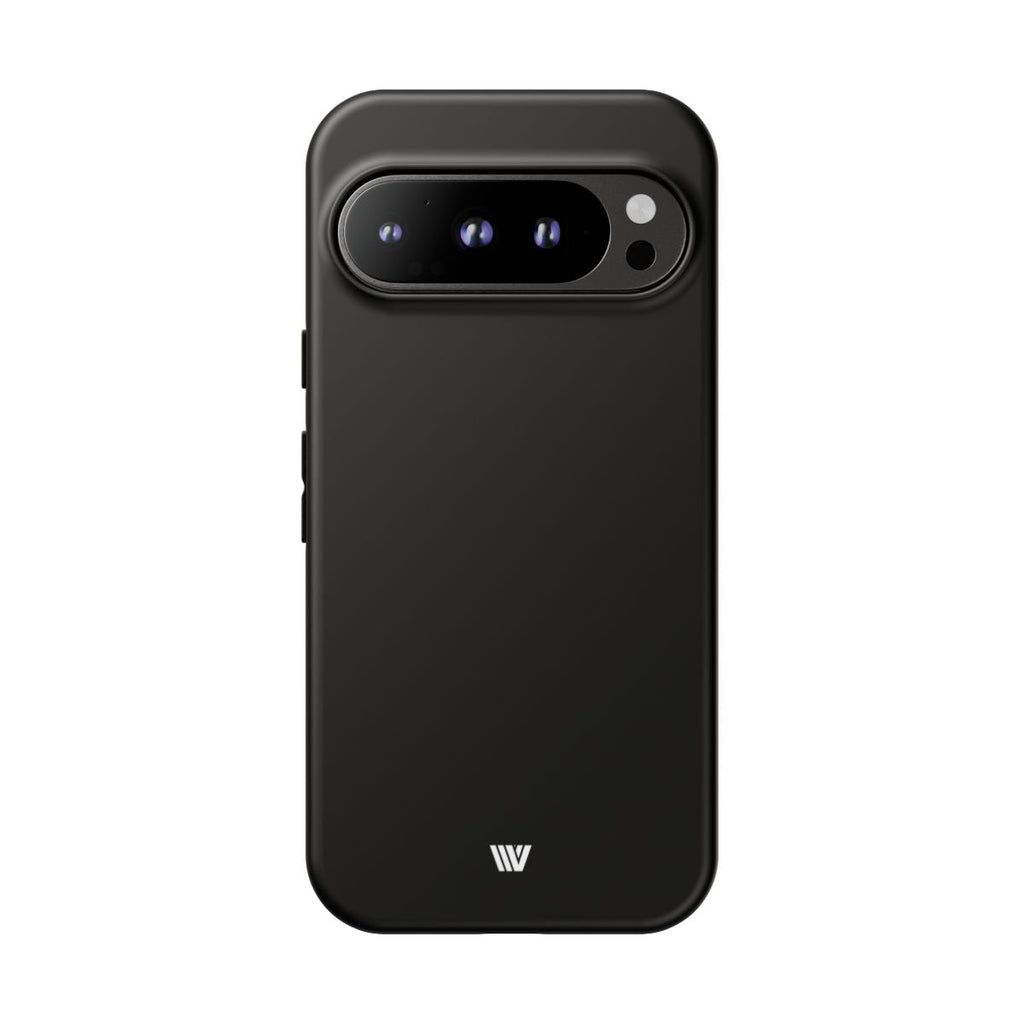 JET BLACK | Tough Phone Case