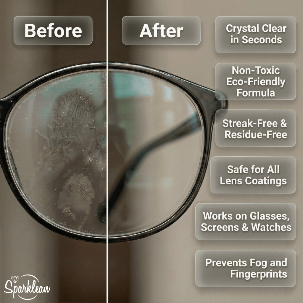 Sparklean® Original Cleaning Spray | Safe for All Jewelry | Coatings | Anti-Fog