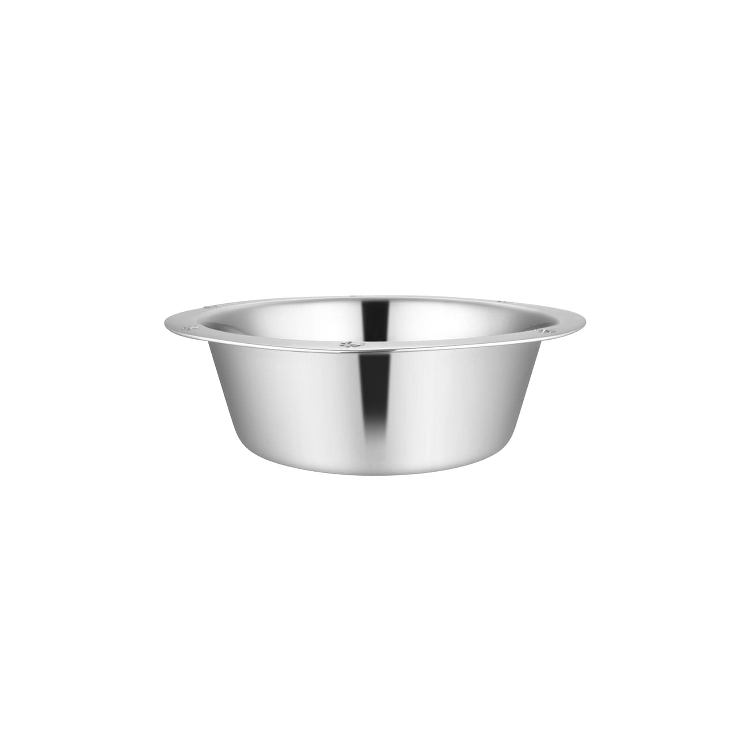 Jeffers Stainless Steel Embossed Wide-Lip Food & Water Pet Bowls