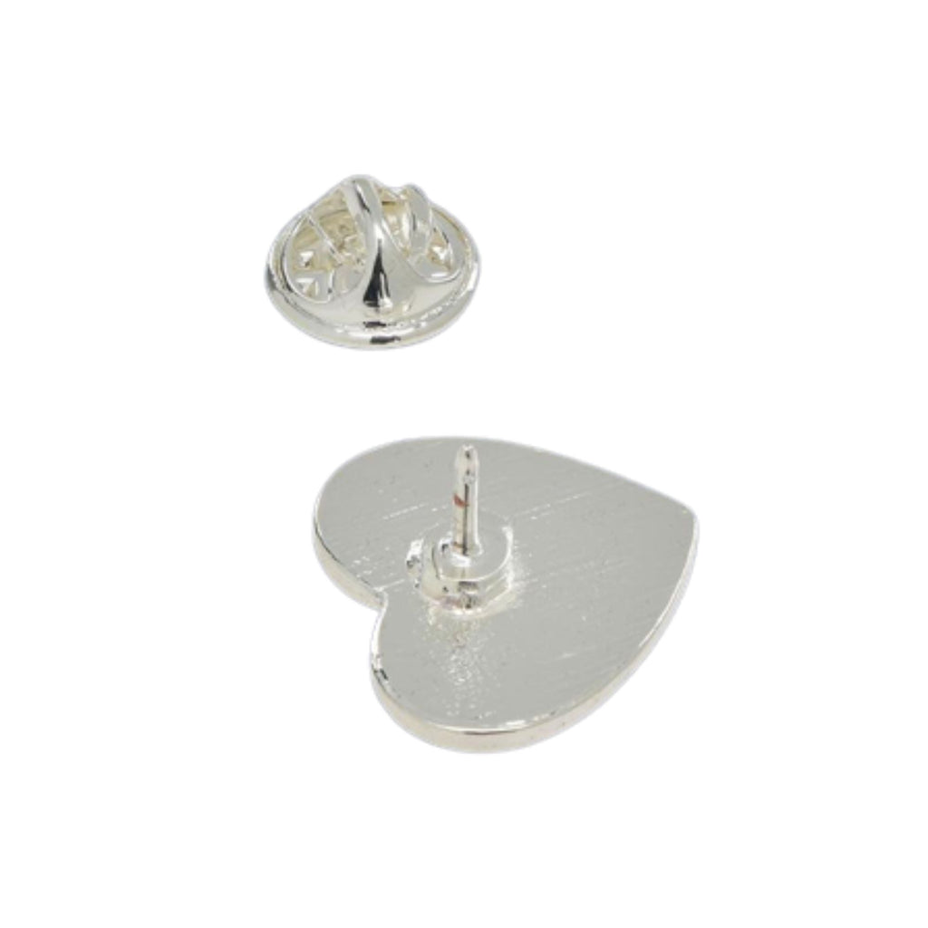 10 Pack Straight Ally Flag Heart Pins